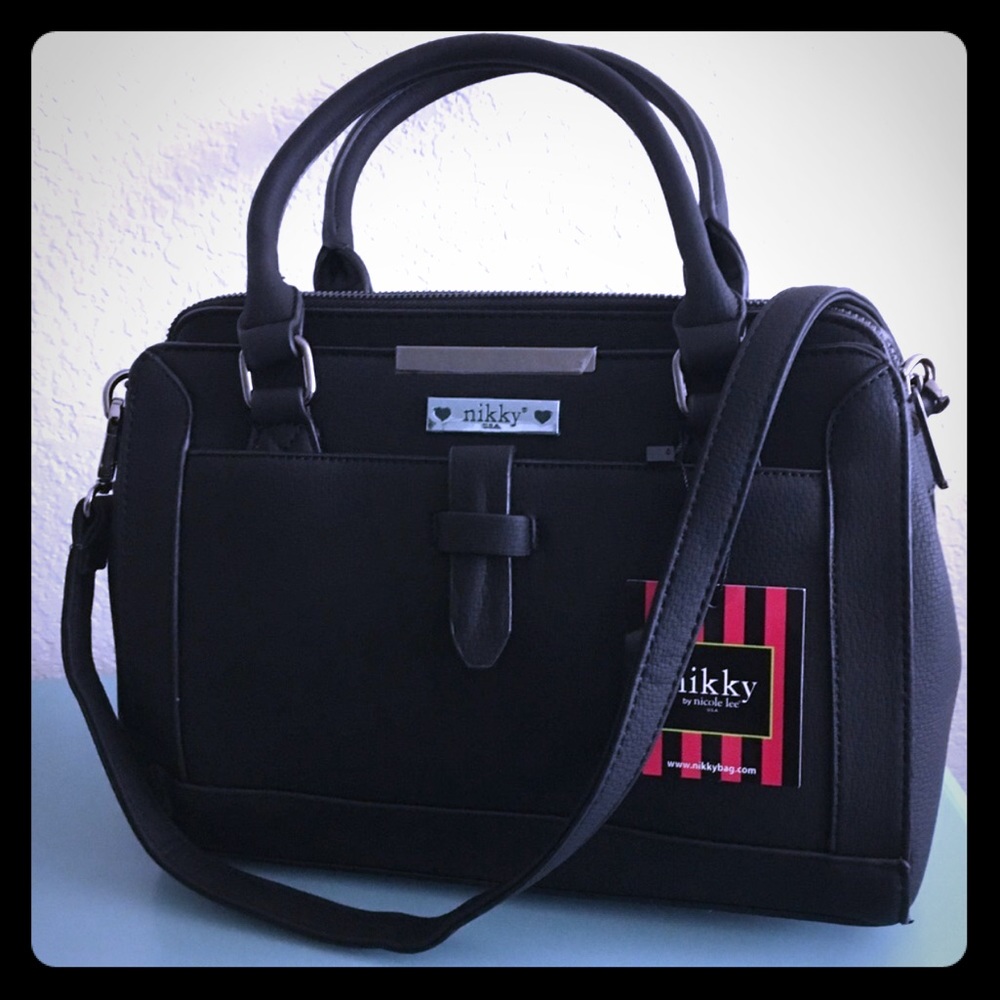 NiNicole lee satchel eco leather bag NWT